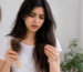 Hair fall problem in young woman