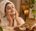 Facial At Home with Gold Facial Bombs